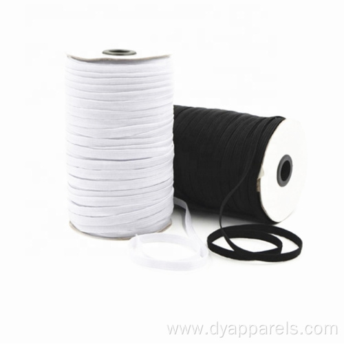 3mm 7mm 10mm Braided Elastic Band For Hair